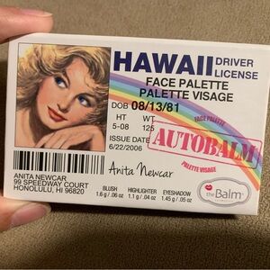 TheBalm Hawaii Autobalm palette